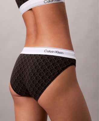 Women's CK Icon Cotton Modal Bikini Underwear-QF8520
