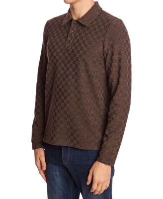 Men's Patterned Polo Shirt