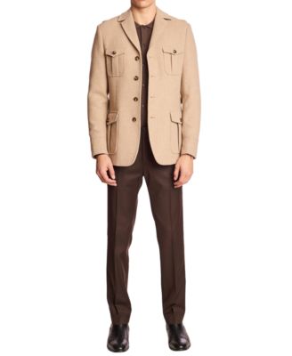 Men's Collared Utility Jacket