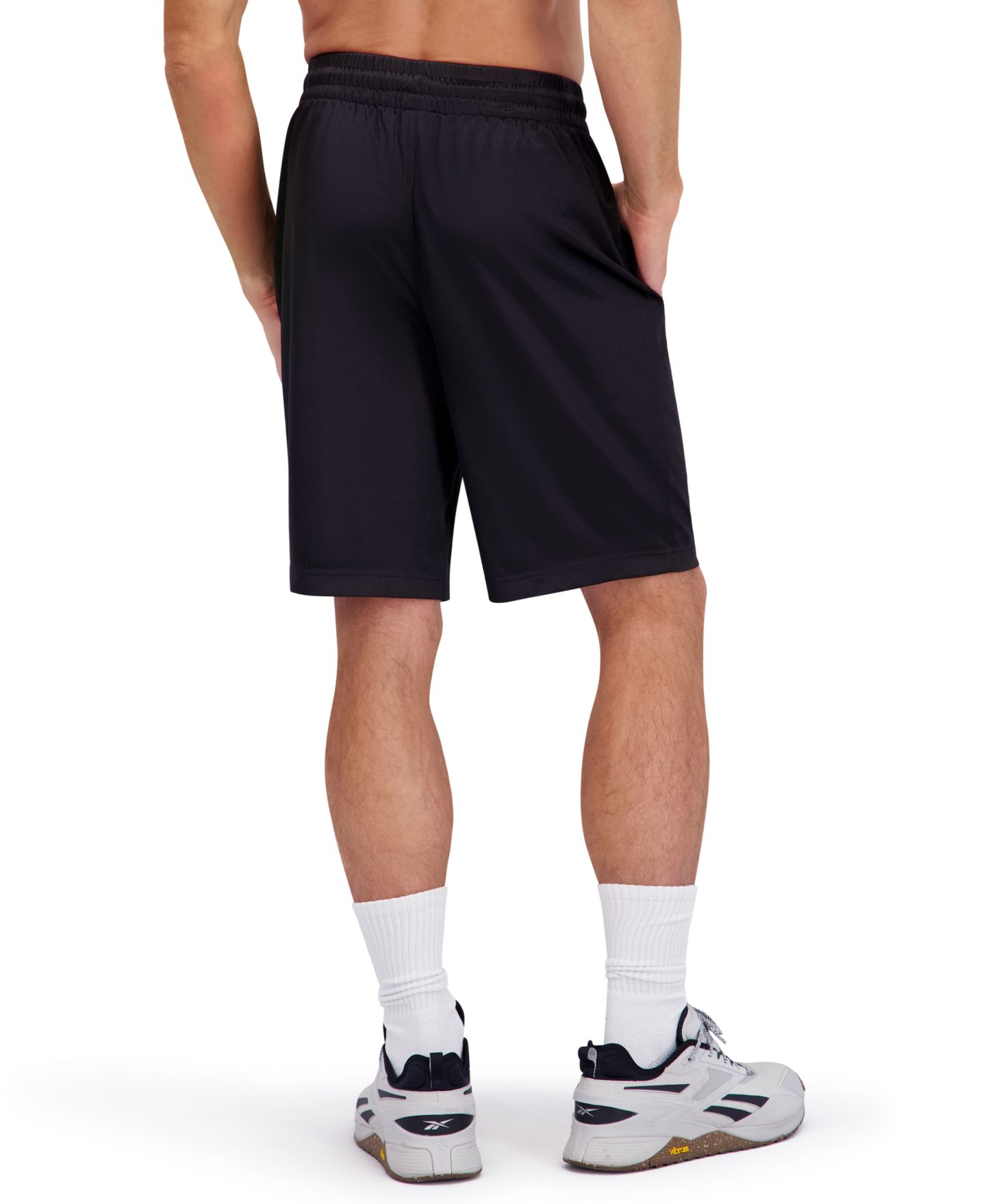 Мужские шорты Reebok Dazzle Regular Fit, цвет: Чёрный — фото 3