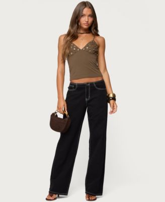 Women's Nora Buttons V Neck Tank Top