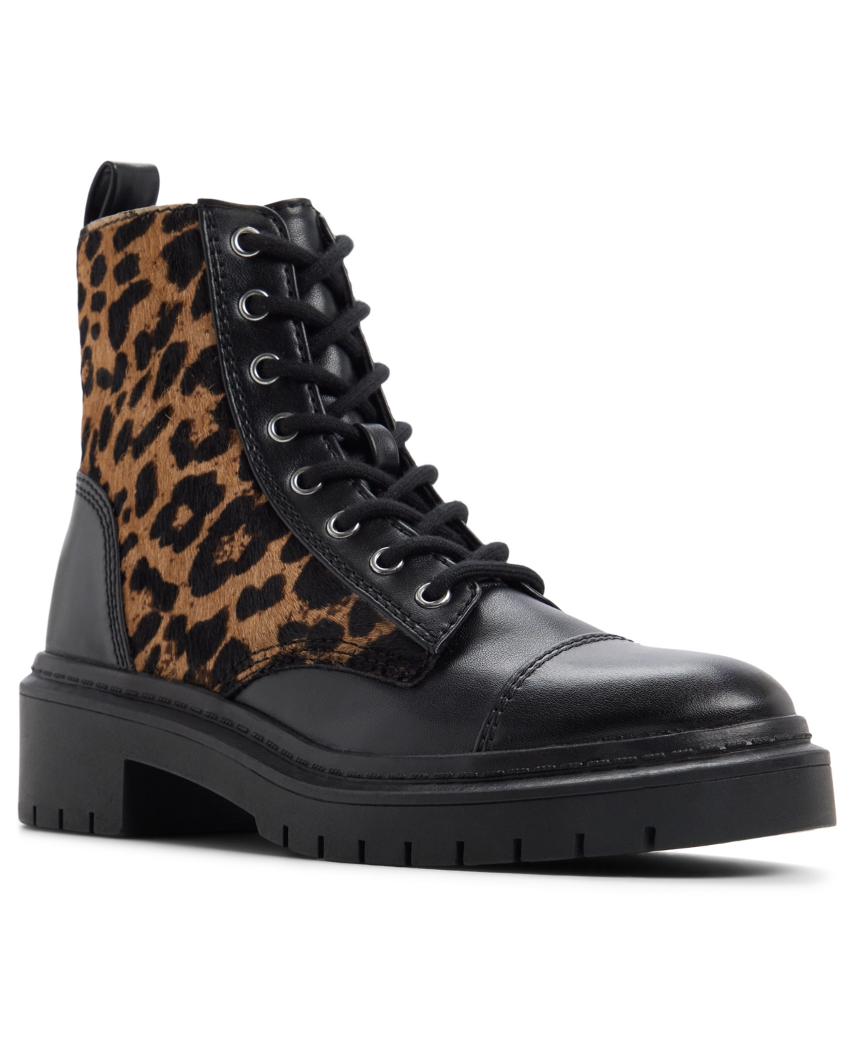 Aldo Goer In Lace-up Bootie In Multi