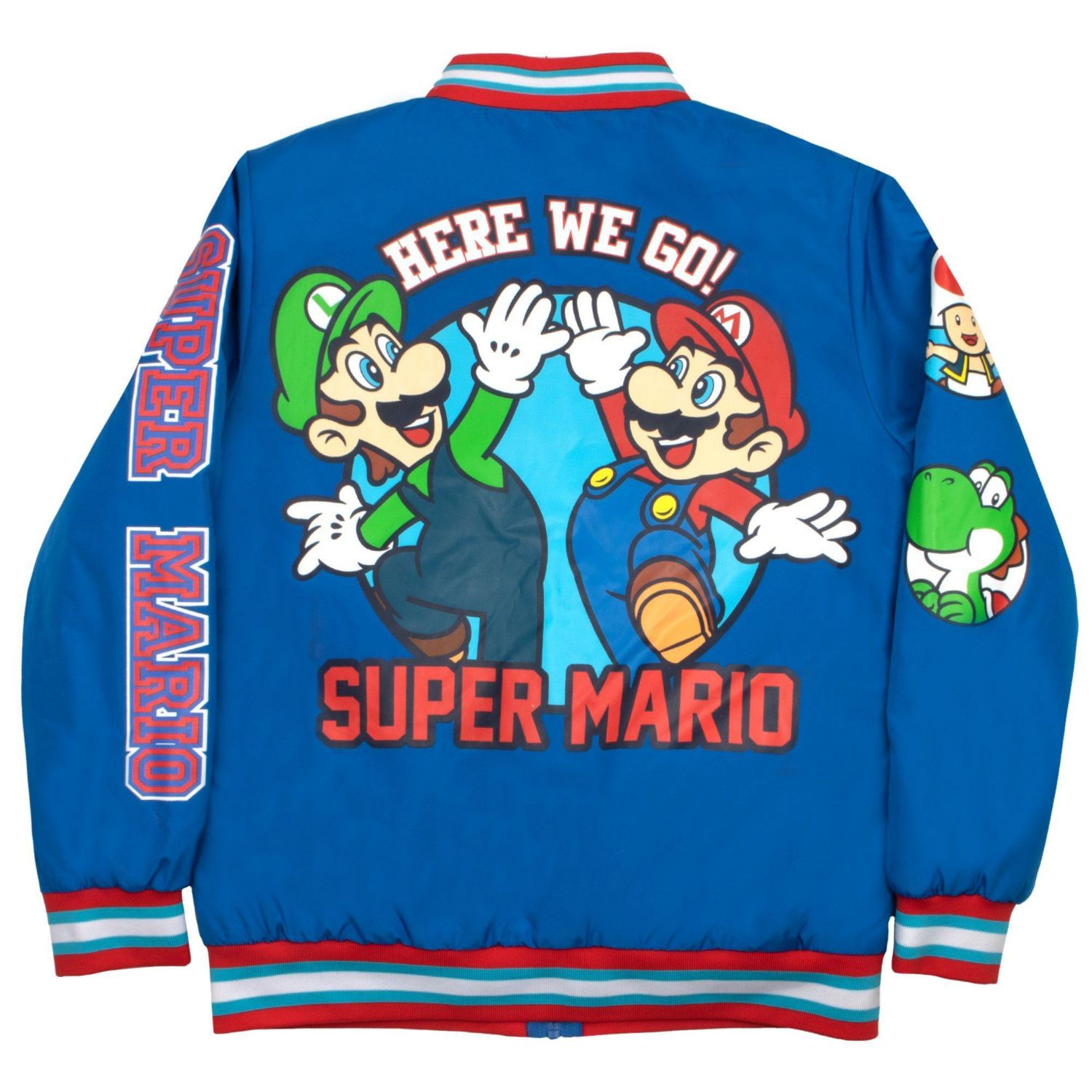 Big Boys Super Luigi Bomber Jacket