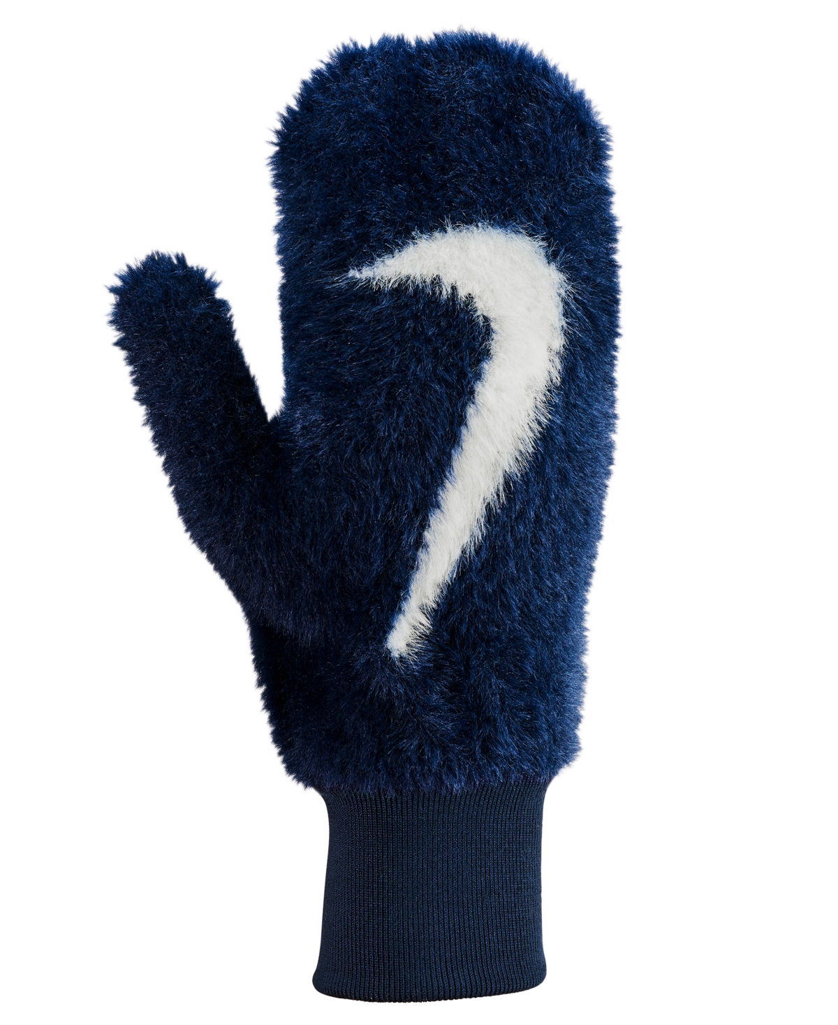 Nike Men's Plush Embroidered Logo Mittens