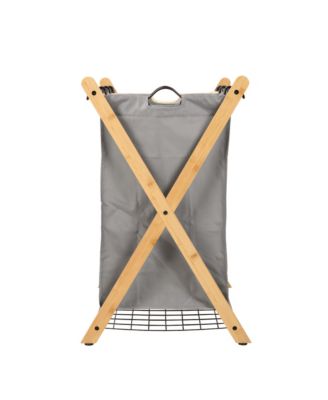 X-Frame Bamboo 3-Bag Laundry Sorter, Color