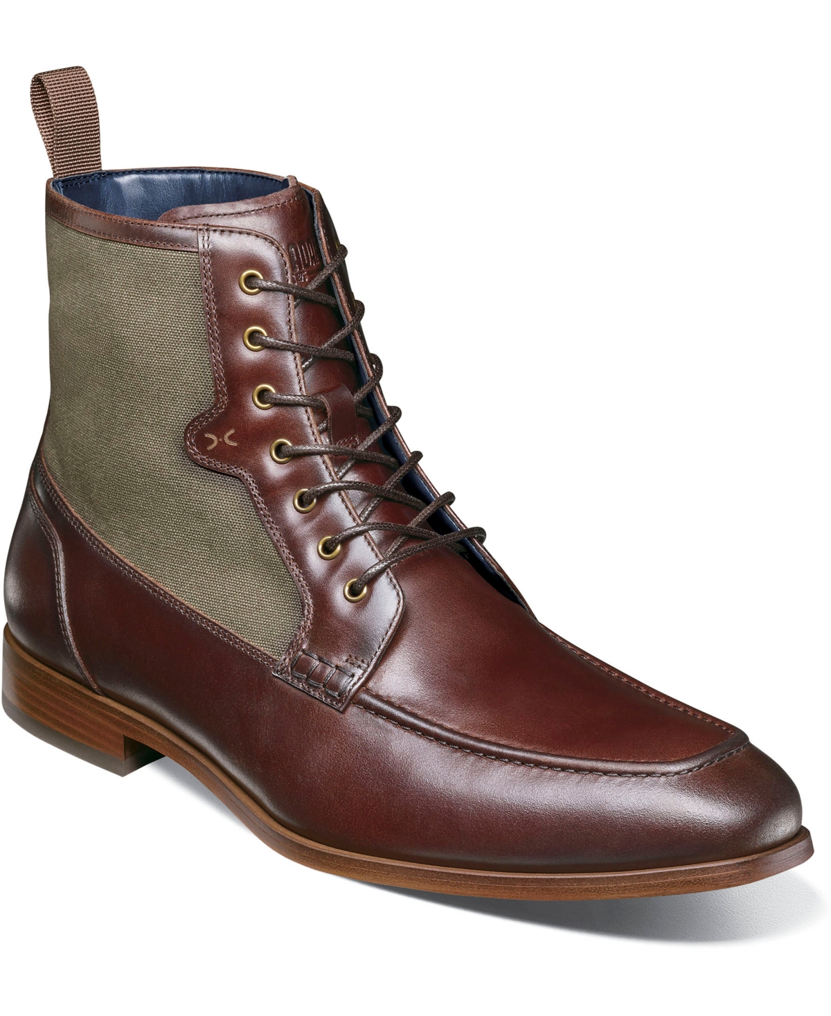 Stacy Adams Men's Brumley Round Toe Lace Boots