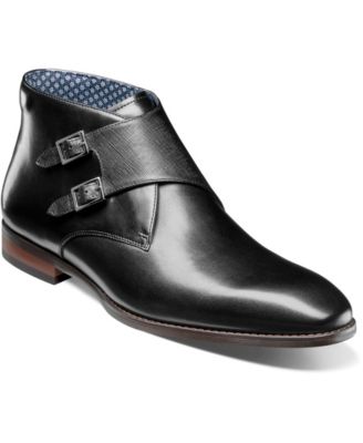 Stacy Adams - Men's Kaius Double Monk Strap Boots