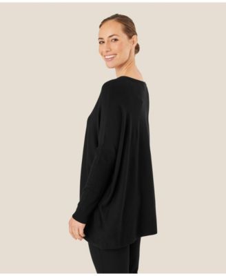 Women's Long Sleeve Round Neck Knit Sweater