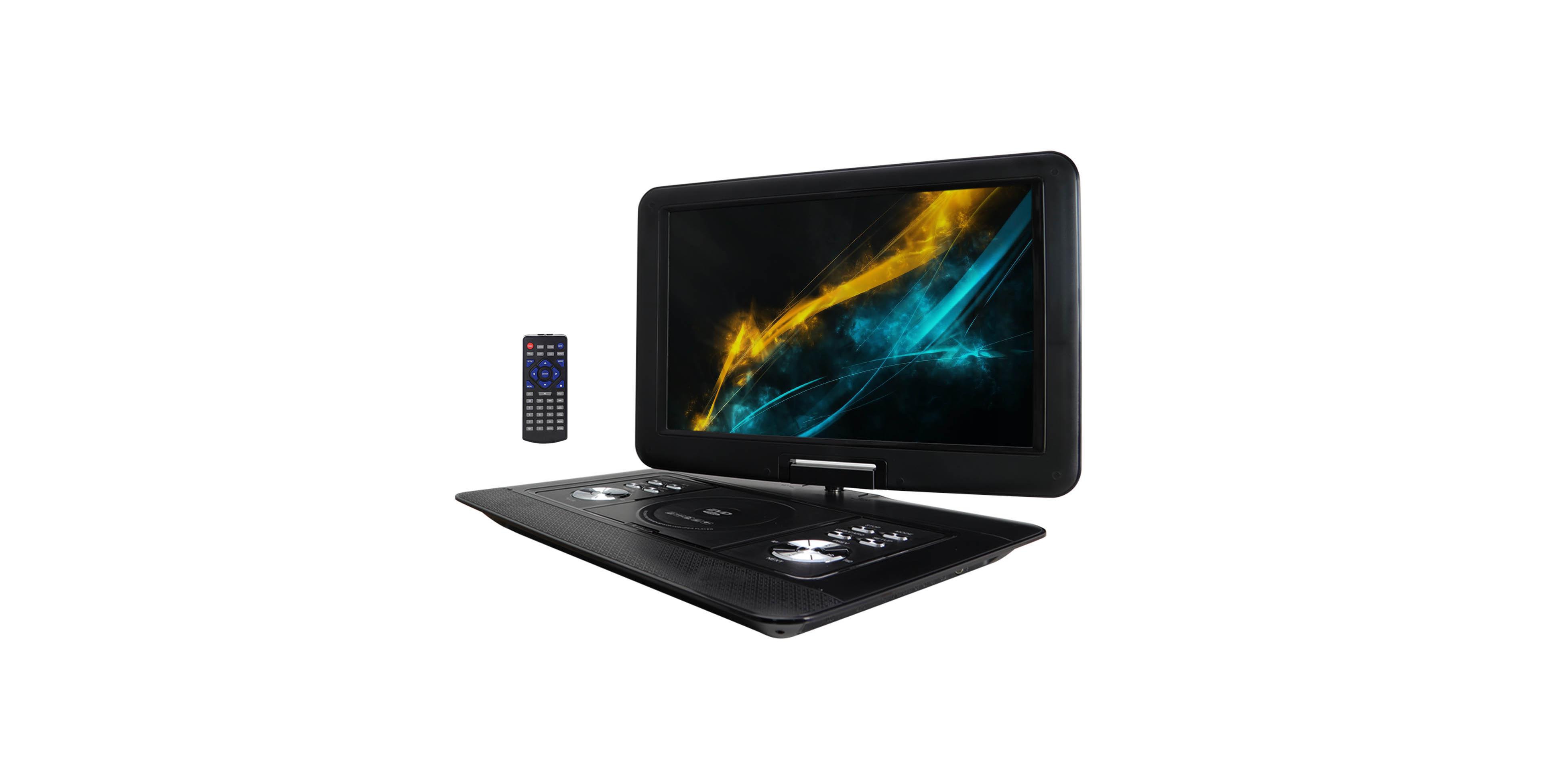 Trexonic 15.4 Inch Portable Dvd Player with Tft-lcd Screen and Hdmi/Usb/Sd/Av Inputs