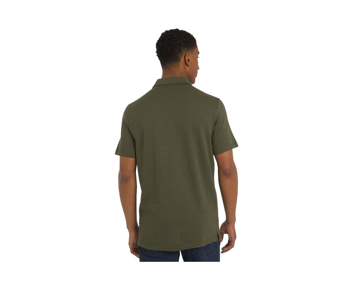 Men's East End Cotton Jacquard Polo