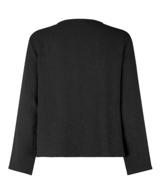 Women's Majulitta Open-Front Boucle Jacket