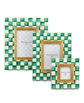 Emerald Check 5" x 7" Frame