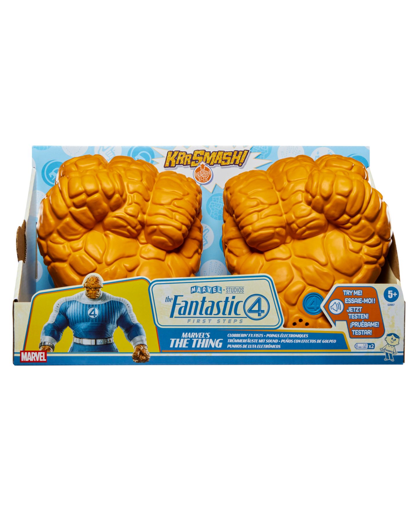 Детские игрушки Hasbro Marvel's The Thing Clobberin' FX Fists — фото 3