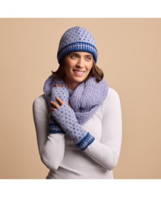 Women s Artisan Hand-Knit Appalachian Winter Wool Half Mitten