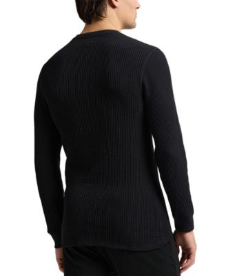 Men's Long Sleeve Crew Neck Sleep Shirt