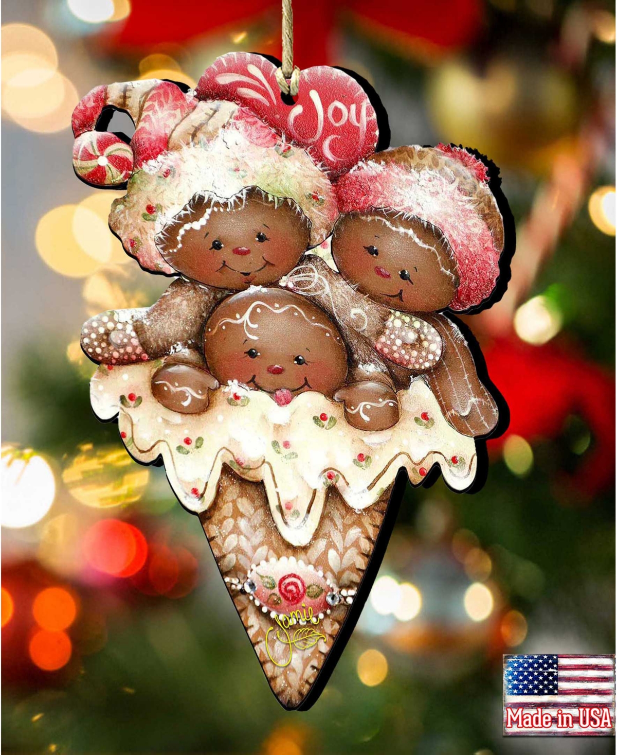 Designocracy The Greatest Season Holiday Ornament