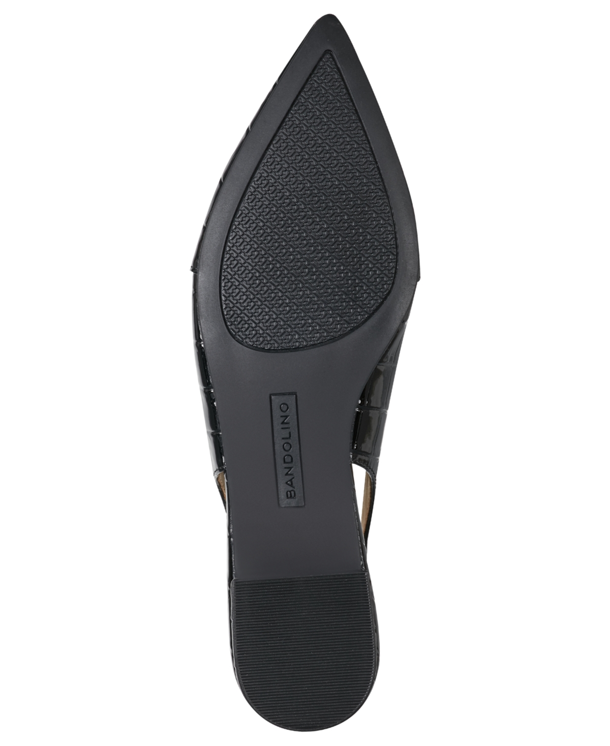 Bandolino Womens Aleeza Slingback Dress Flats In Black