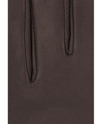 Women`s Premium Lamb Leather Touchscreen Gloves "LOLA" Cashmere Lining