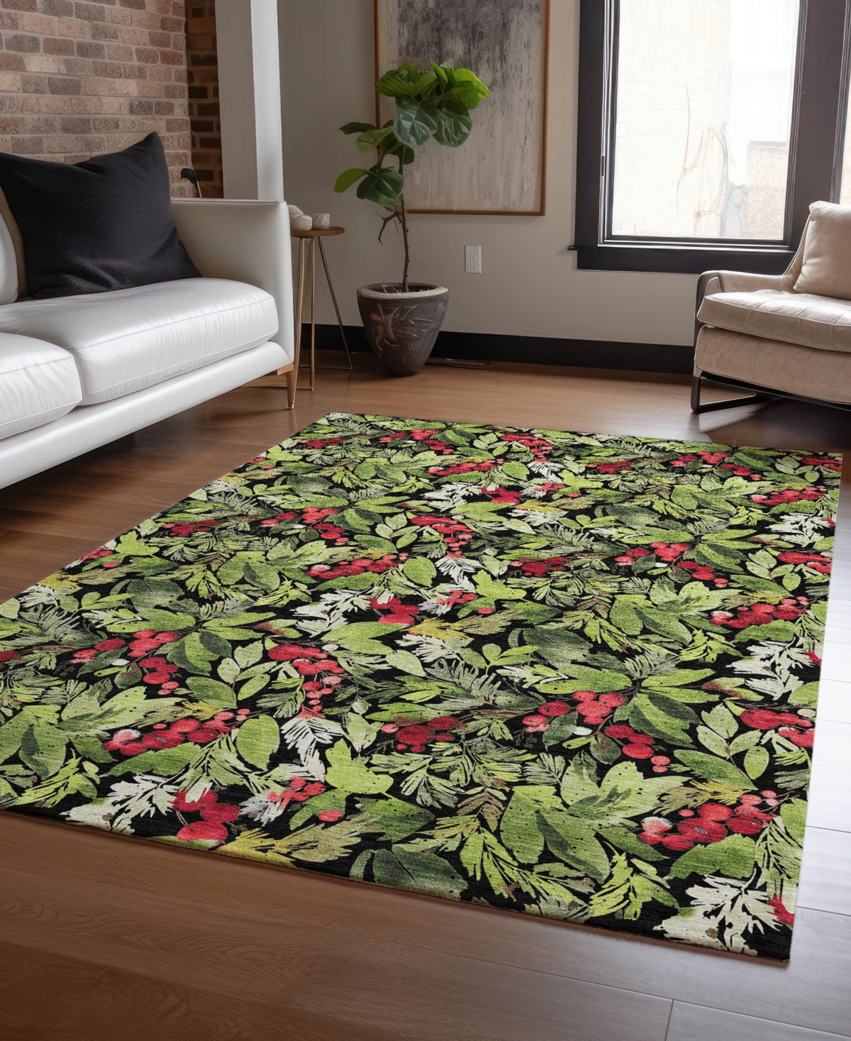 Addison Holiday Washable Indoor/Outdoor ACN1816 3'x5' Area Rug