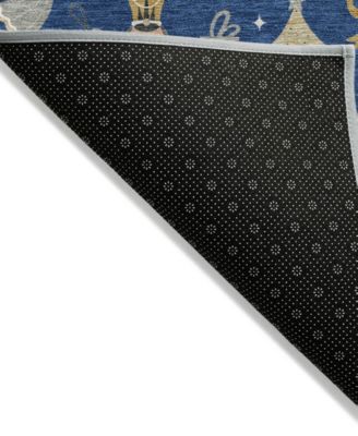 Holiday Washable Indoor/Outdoor ACN1827 5'x7'6" Area Rug