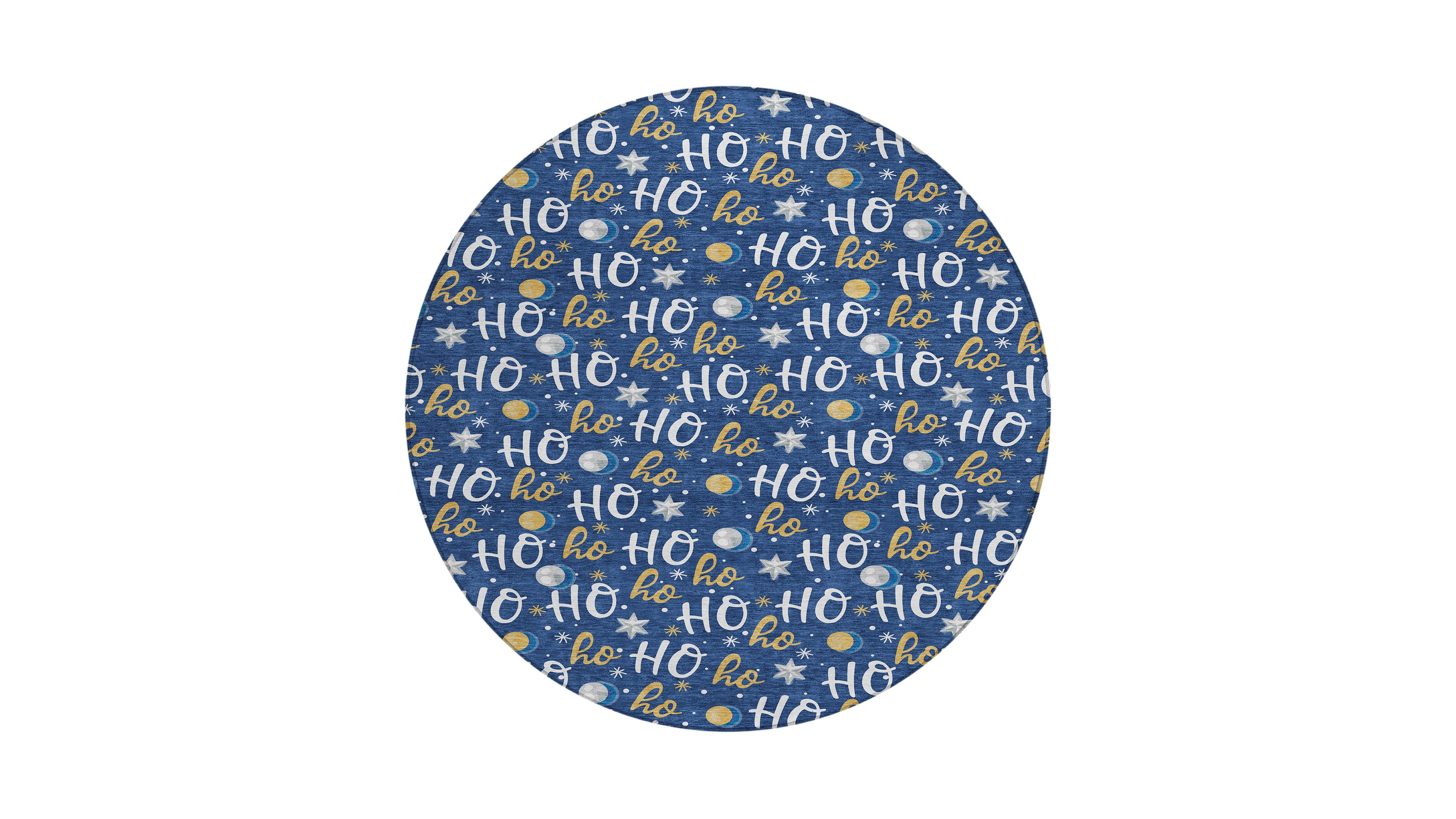 Addison Holiday Washable Indoor/Outdoor ACN1810 8'x8' Round Area Rug