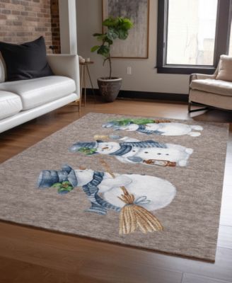 Holiday Washable Indoor/Outdoor ACN1826 8'x10' Area Rug