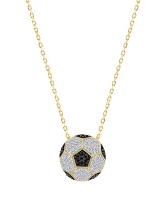 Macy's - Diamond Pendant Necklace (1/3 ct. t.w.) in 10K Yellow Gold