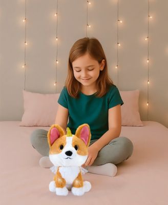 Star Brights 10" Fairy Corgi LED Plush Toy