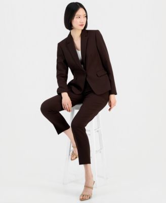 Women's One-Button Pantsuit Set
