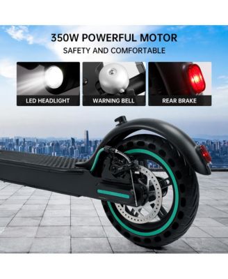 8.5 Inch Foldable Electric Scooter, UL2272 Certified with 350W Motor, 22-Mile Range & Smart Control