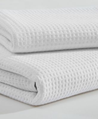 Eternity Waffle Cotton 2-Pc. Bath Towel Set, 64" x 34"