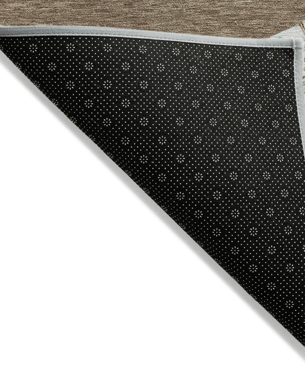 Addison Holiday Washable Indoor/outdoor Acn1825 2'6"x3'10" Area Rug In Brown