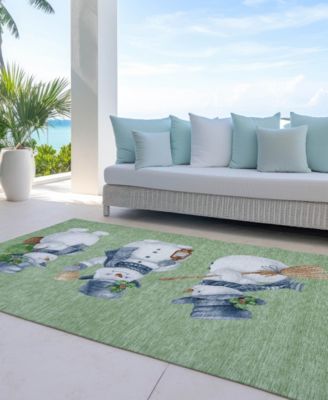 Holiday Washable Indoor/Outdoor ACN1826 2'6"x3'10" Area Rug