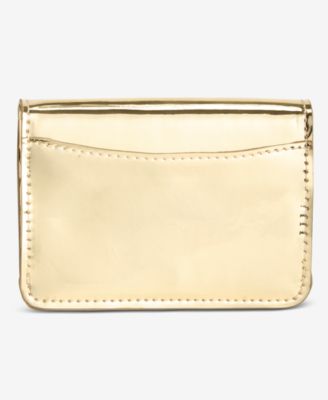 Joesii Metallic Bi-fold Wallet, Macy's Exclusive