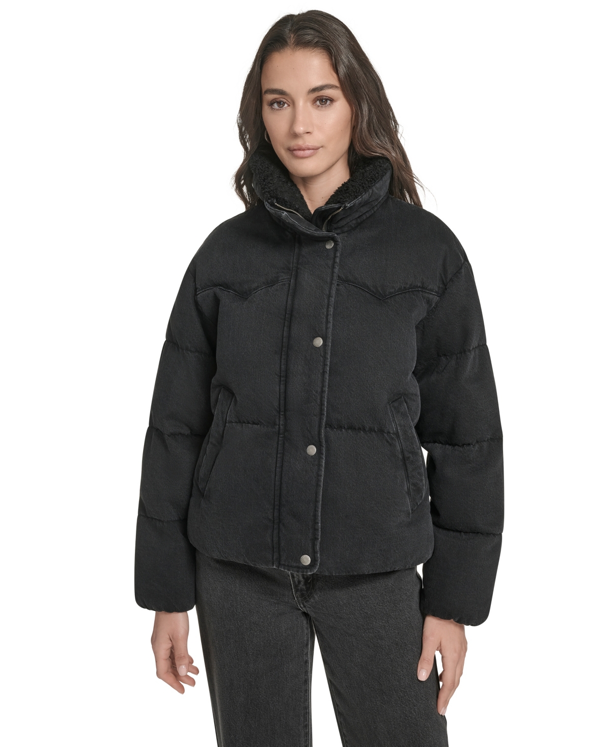 Levi's Women's Long Sleeve Jacket In Black