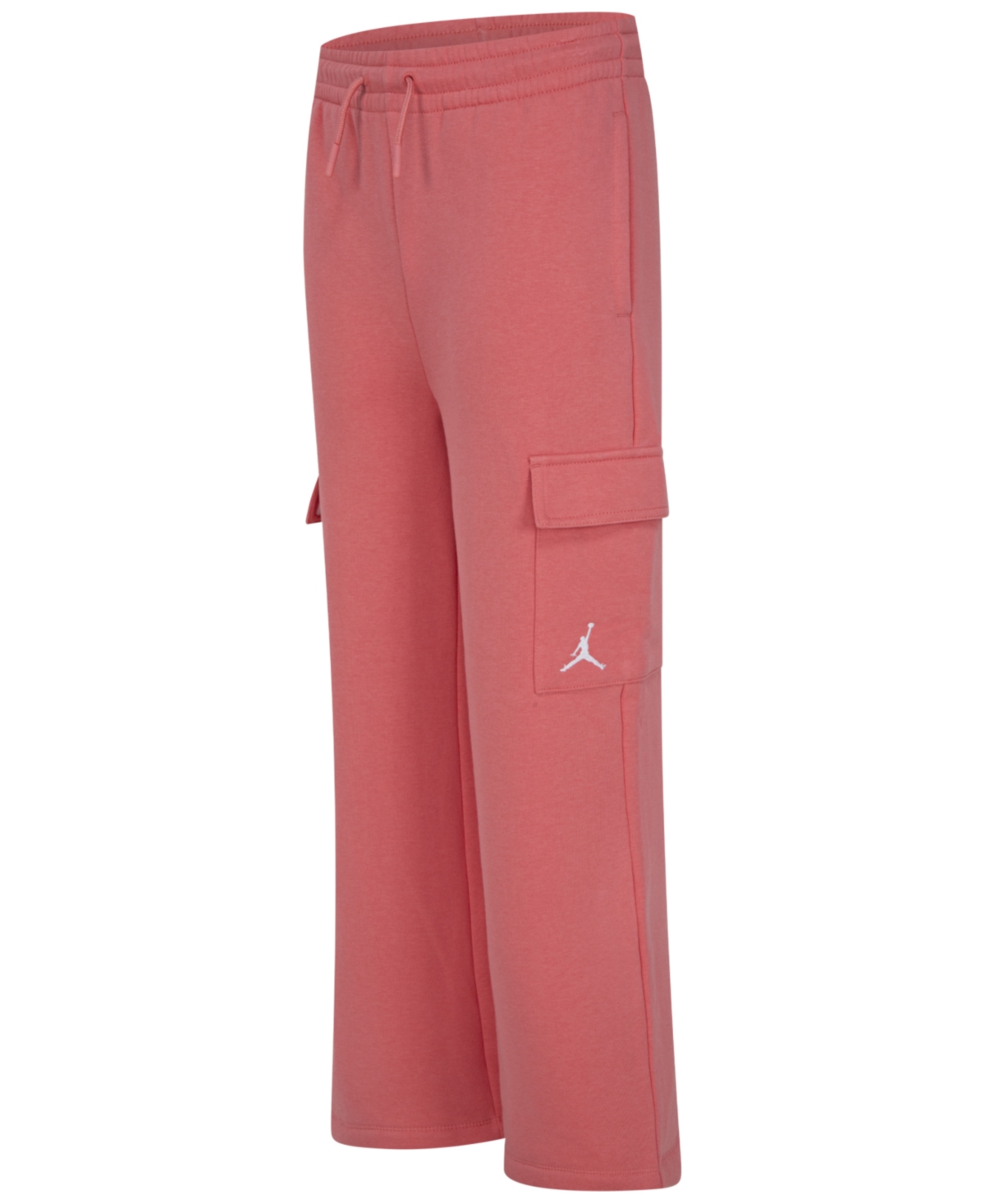 Jordan Girls 7-16 Y2k Wide Leg Cargo Joggers In Pink