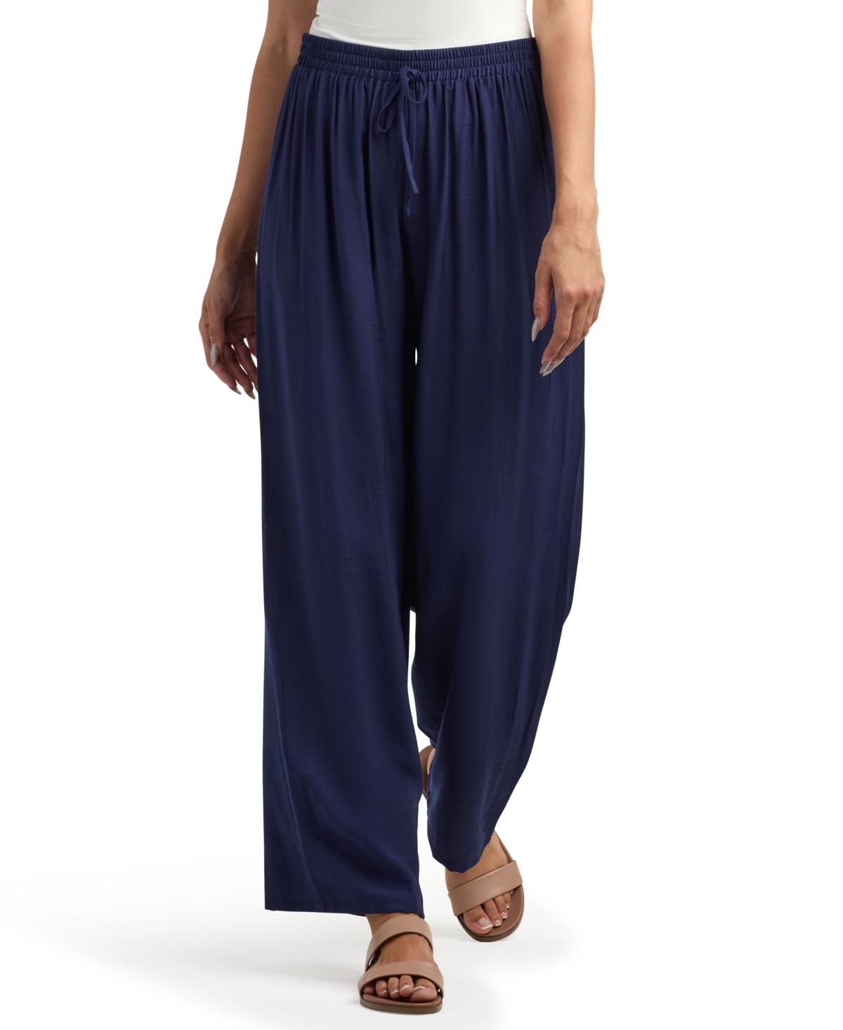Bcx Women's Resort Wide Leg Pants In Blue