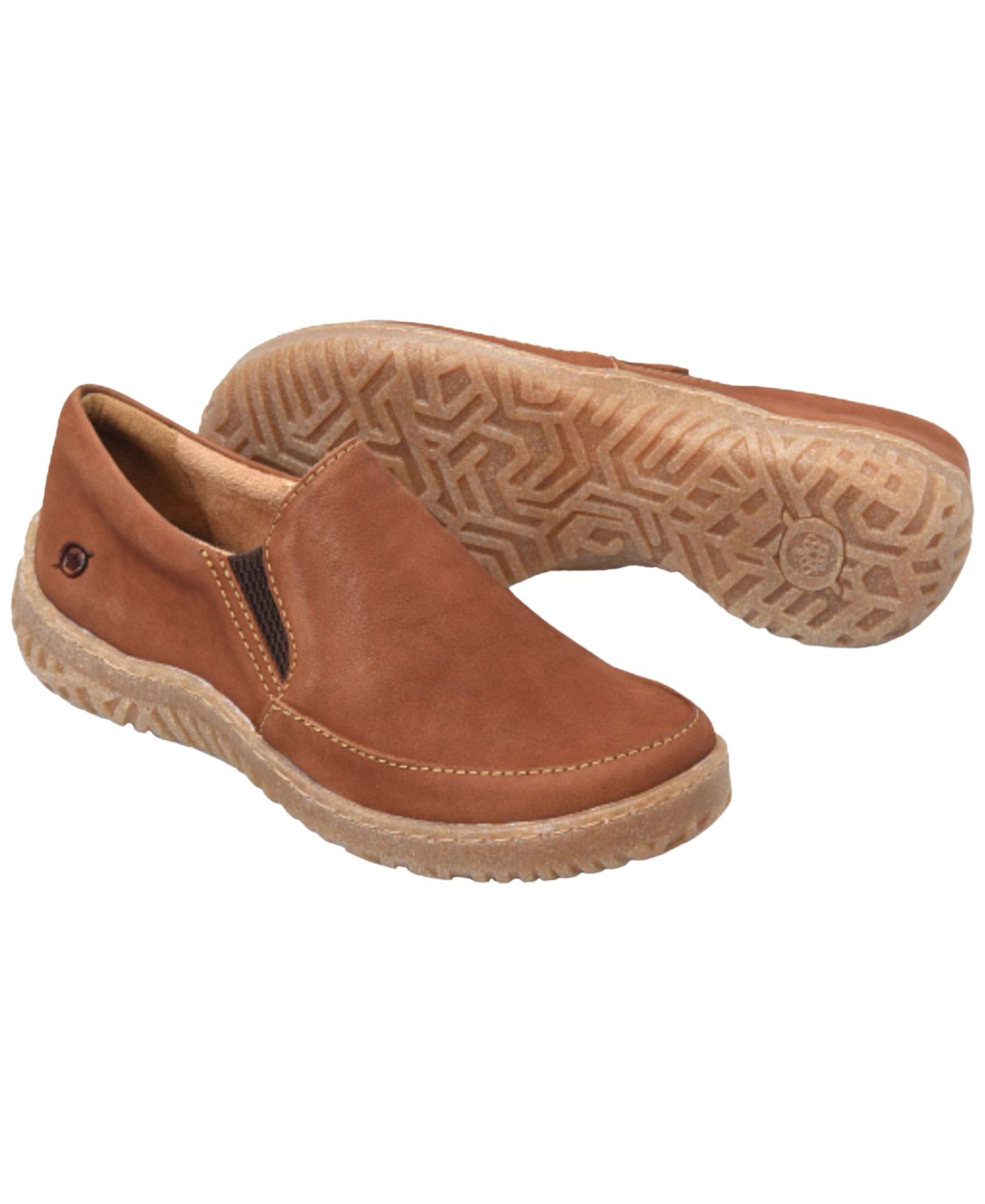 Женские кроссовки Born Breck Slip On, цвет: Рыжевато-коричневый нубуковый — фото 6