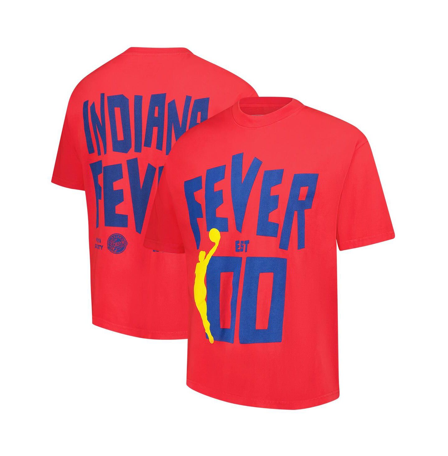 Футболка Playa Society Red Indiana Fever Established 2000 Premium — фото 1