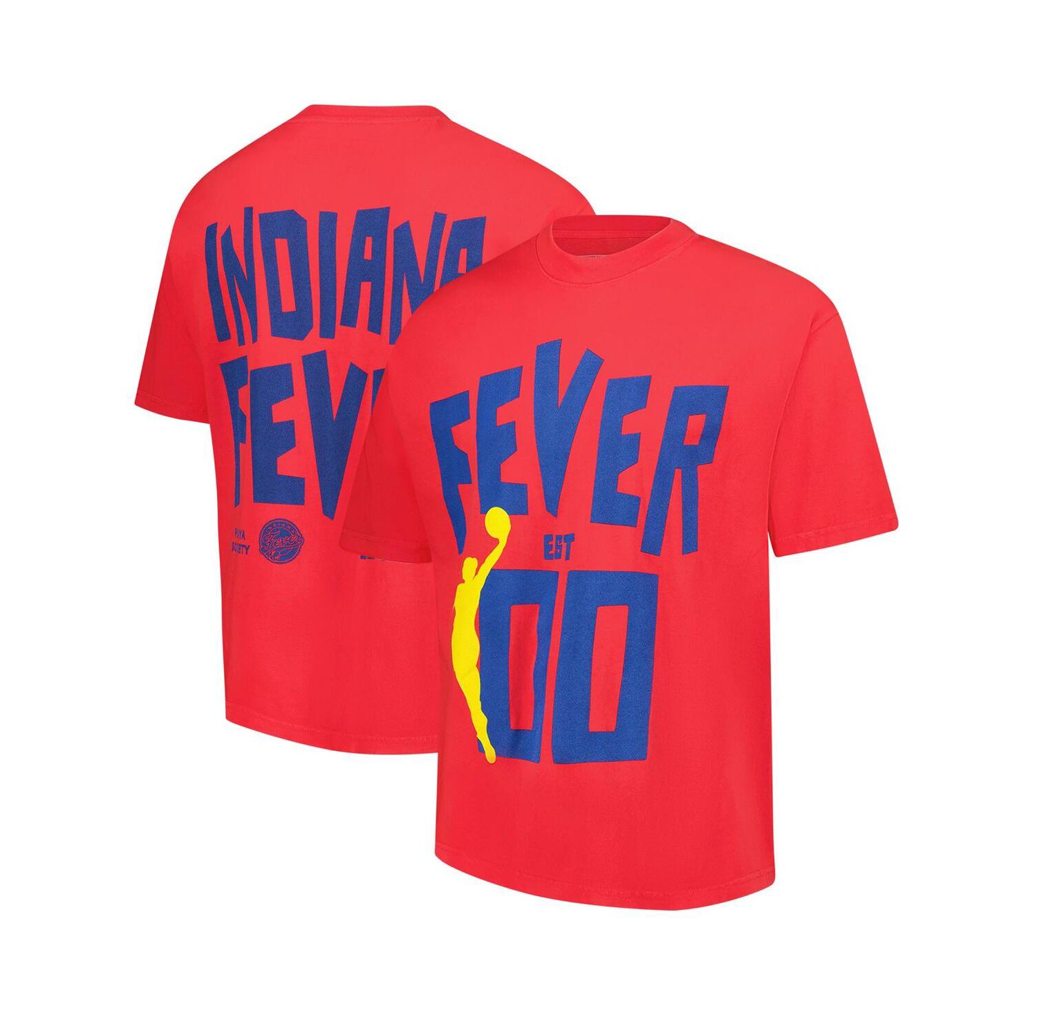 Men's and Women's Red Indiana Fever Established 2000 Premium T-Shirt