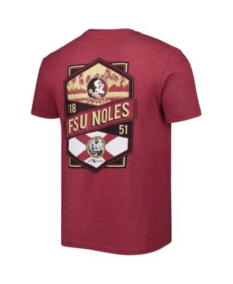 Men's Garnet Florida State Seminoles Double Diamond Crest T-Shirt