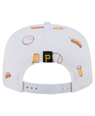 Men's White Pittsburgh Pirates Team Cheer Rope 19TWENTY Adjustable Hat