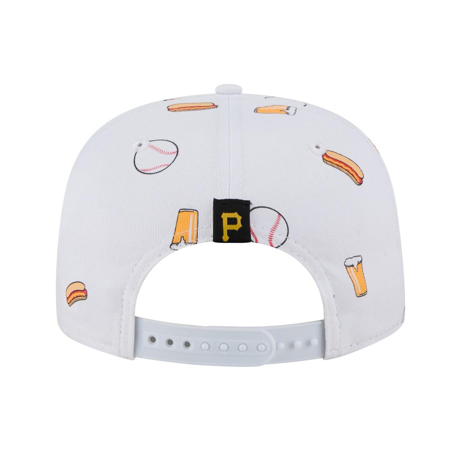 Men's White Pittsburgh Pirates Team Cheer Rope 19TWENTY Adjustable Hat