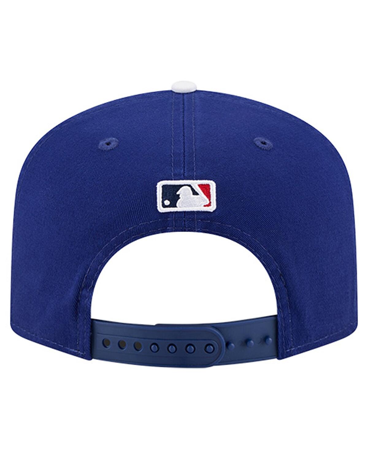 New Era Men's Royal Los Angeles Dodgers Team 19twenty Adjustable Hat In Blue
