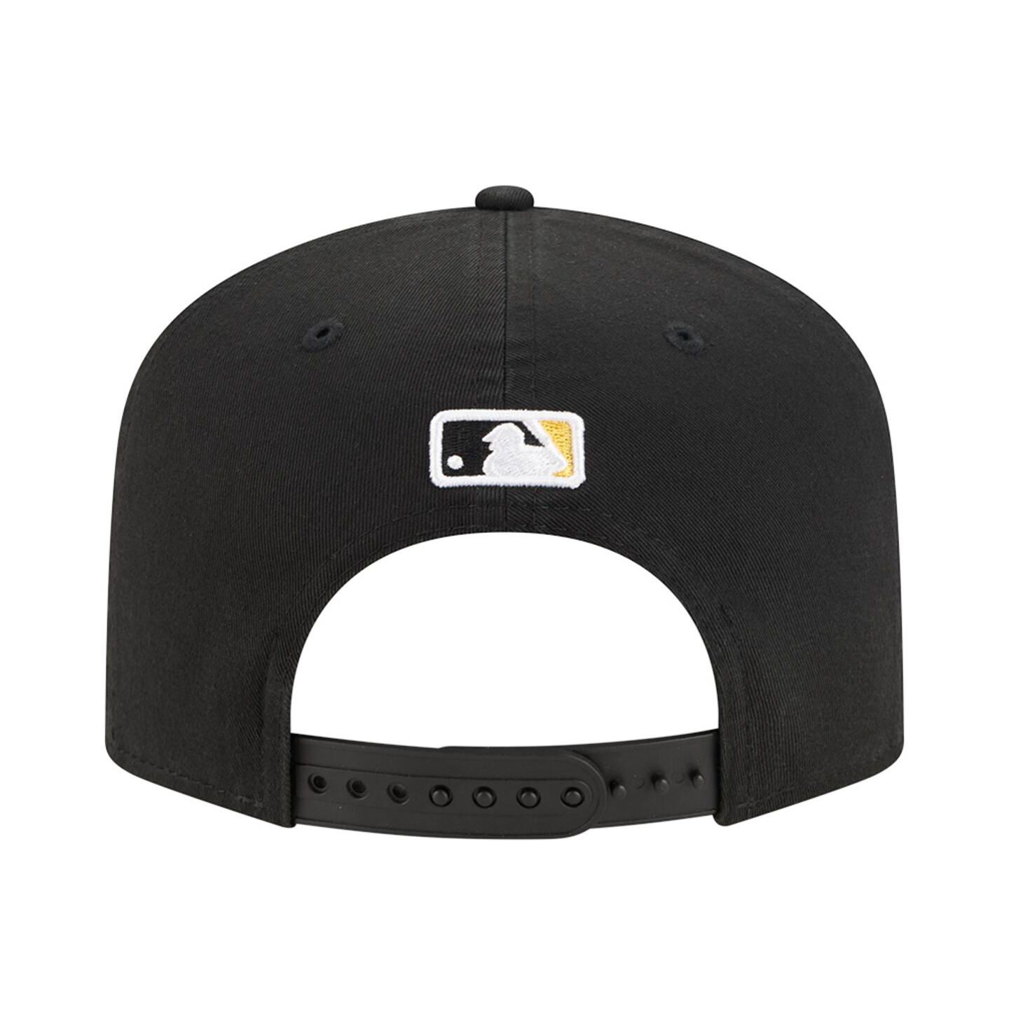 Мужская кепка New Era Black Pittsburgh Pirates Team 19TWENTY Adjustable Hat — фото 3