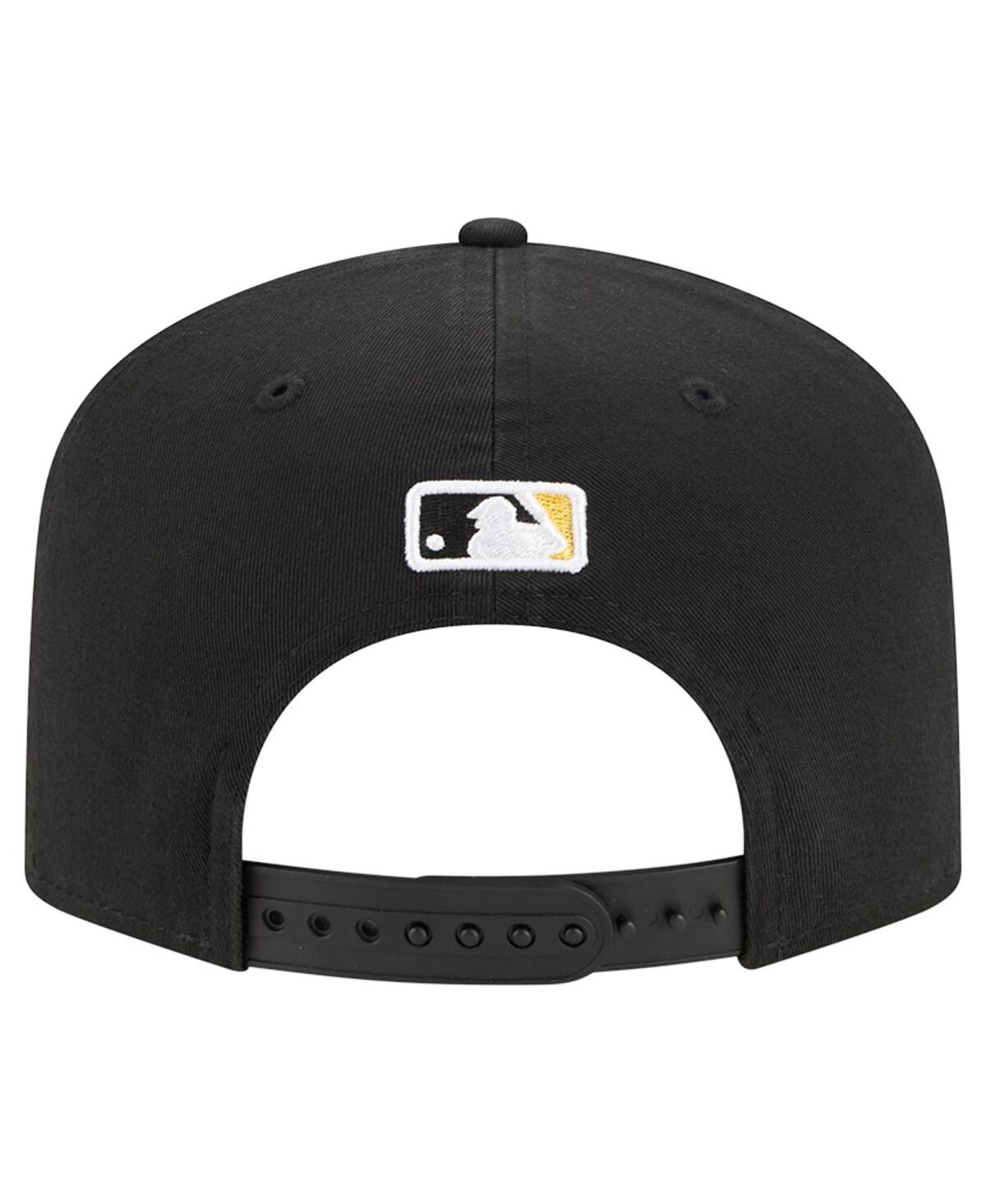 New Era Men's Black Pittsburgh Pirates Team 19twenty Adjustable Hat In Black