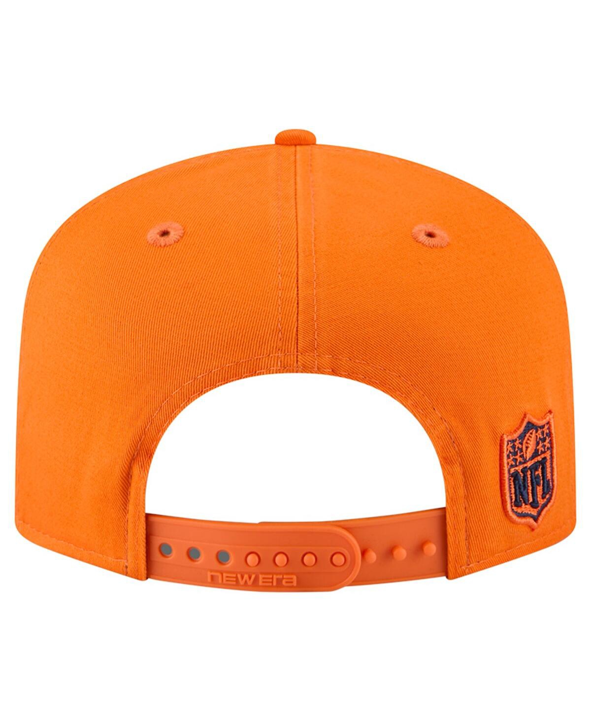 New Era Men'sâ Orange Denver Broncos Team 19twenty Adjustable Hat In Orange