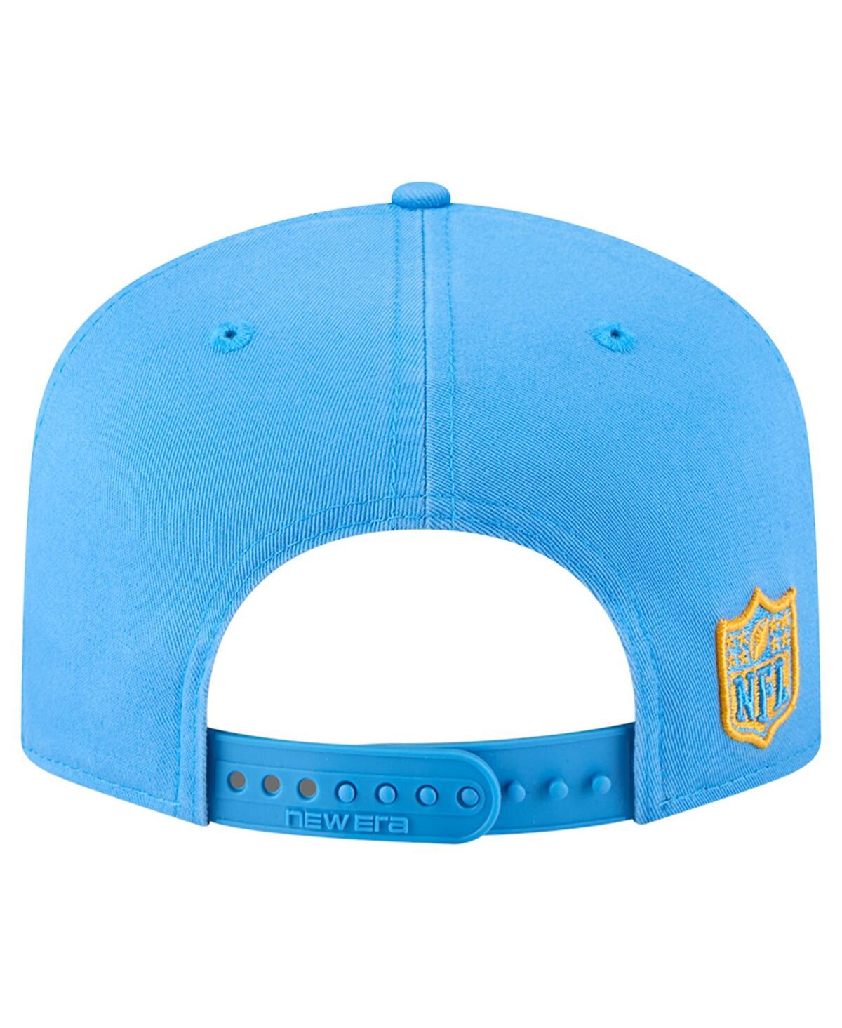 New Era Men'sâ Powder Blue Los Angeles Chargers Team 19twenty Adjustable Hat In Brown