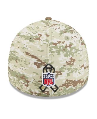 Men's Camo/Dark Green Buffalo Bills 2025 Salute to Service 39THIRTY Flex Hat