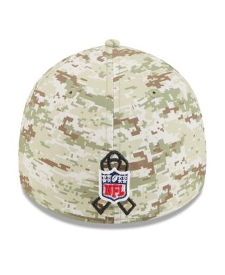 Men's Camo/Dark Green Tennessee Titans 2025 Salute to Service 39THIRTY Flex Hat